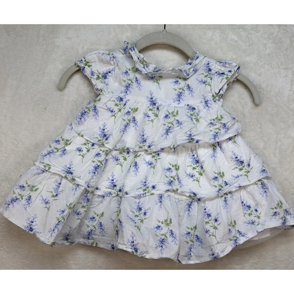Janie and‎ Jack Baby Girl Floral Tiered Dress Spring Party 12-18 Months
